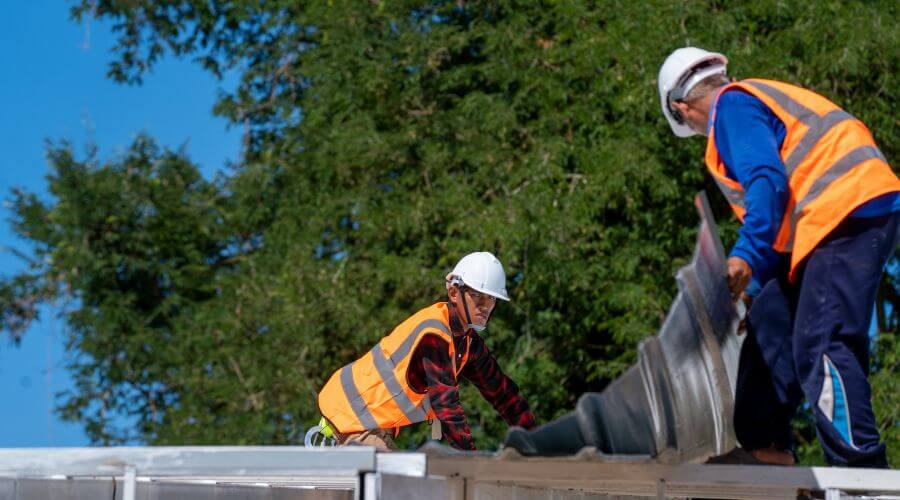 Professional metal roof installation in Willard, NM